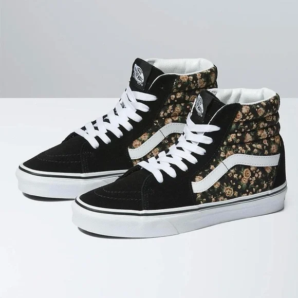 VANS SK8 -HIGH “ROSE DREAMS High-Top Sneakers FINAL $41 - Picture 3 of 12